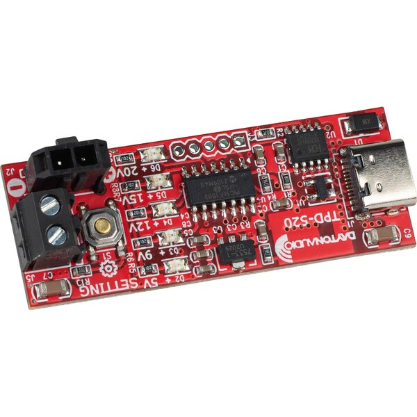 Main product image for Dayton Audio TPD-520 Trigger USB-C PD Output Voltage Controller325-520